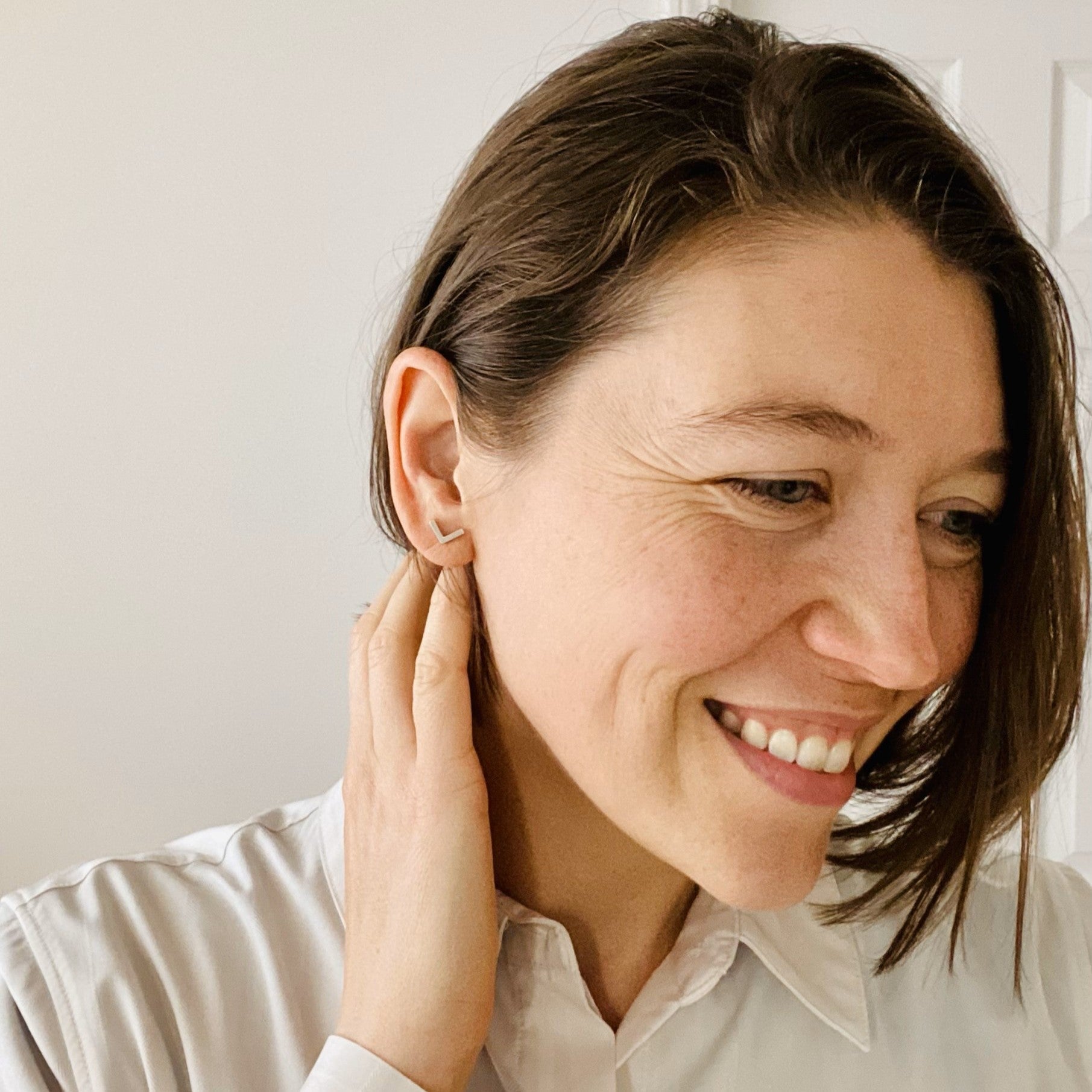 houston, tx jewelry artist, lindsey johnson of geophilia studio