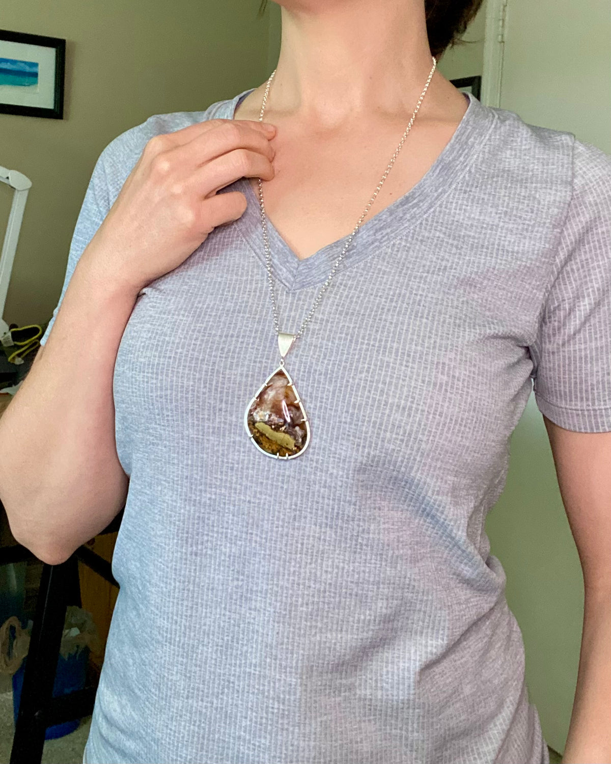 West Texas Agate Pendant