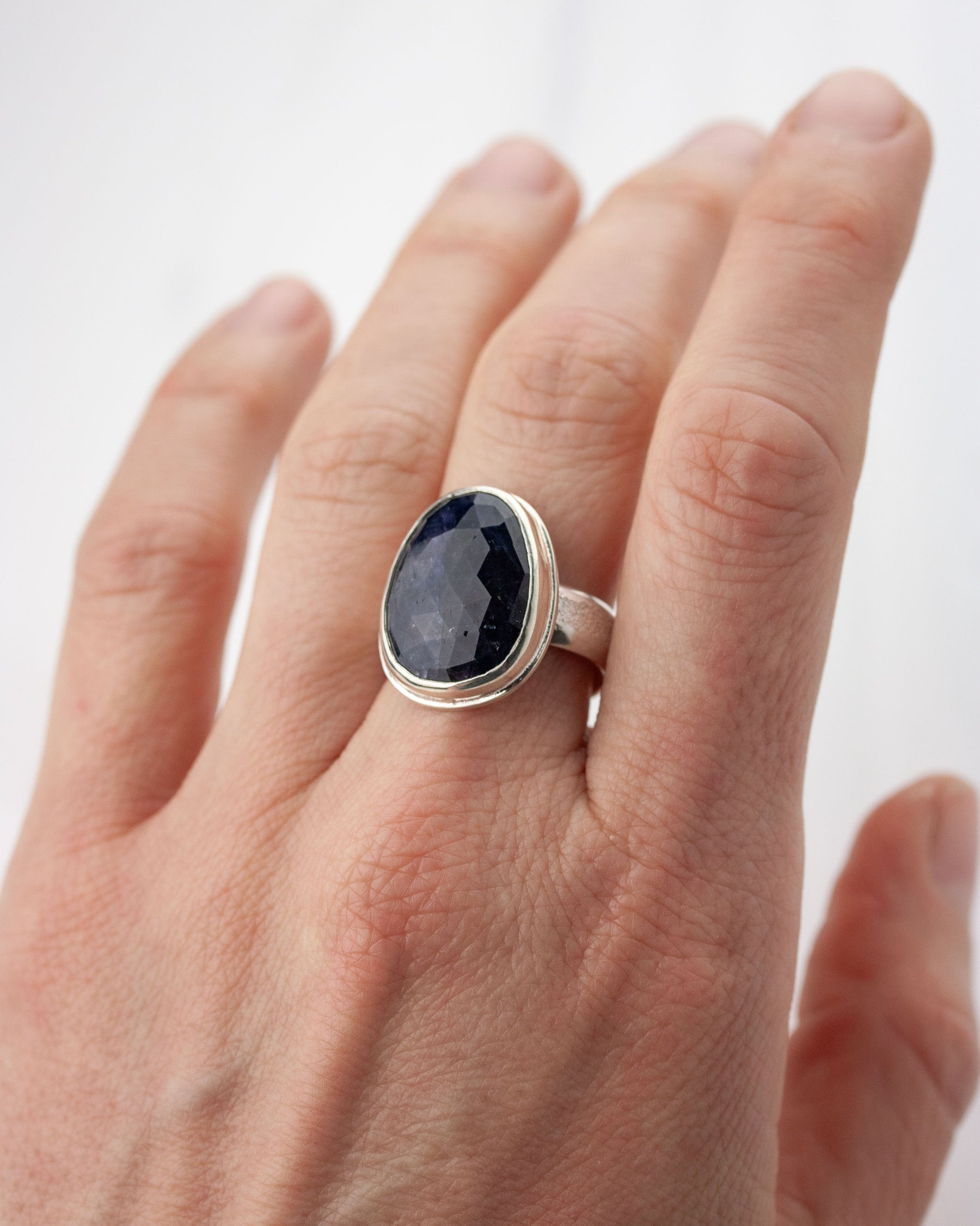 Fathoms | Deep Blue Sapphire Ring - US 7.5