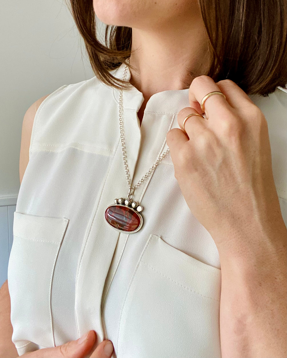 Red Jasper Pendant