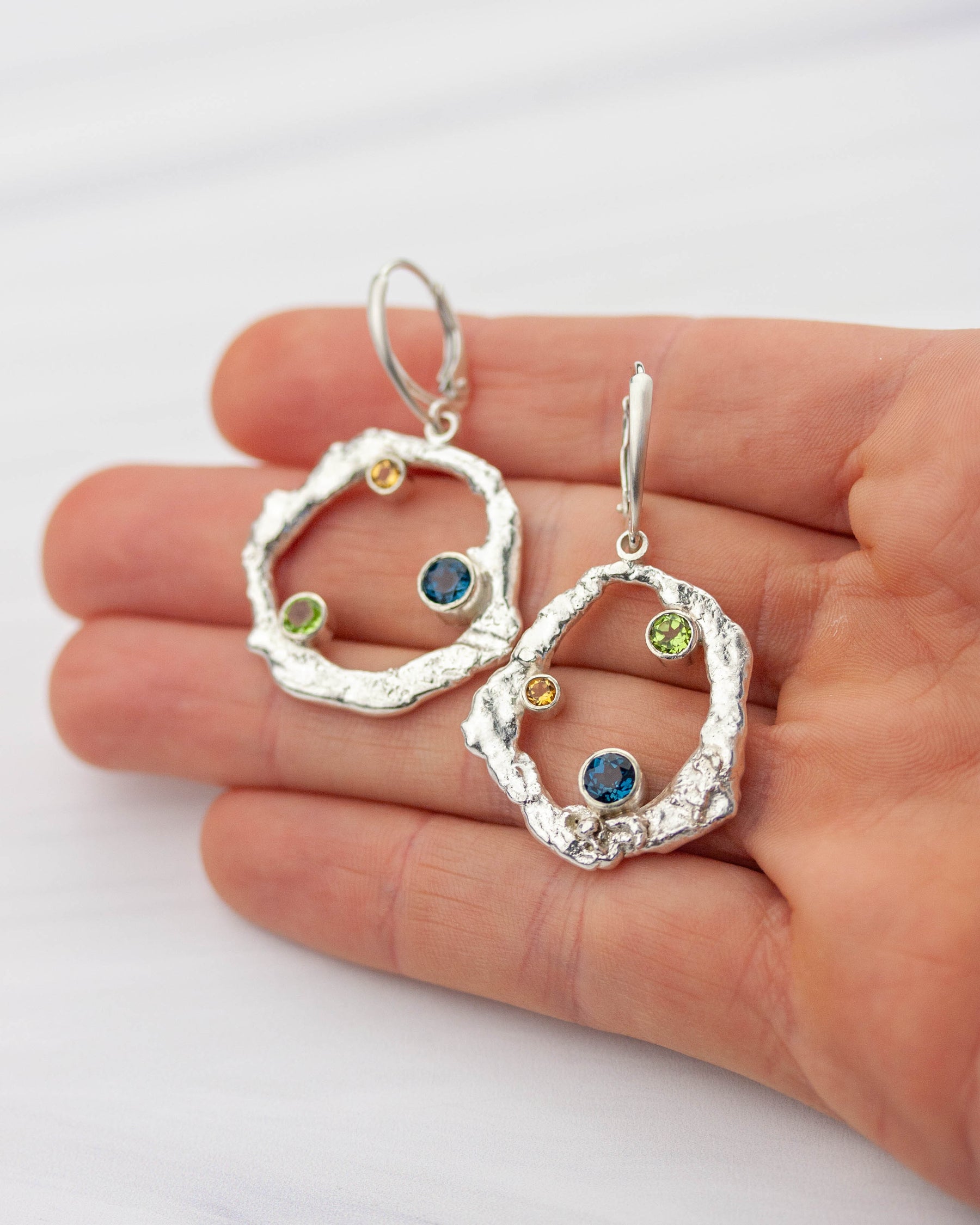Geode Earrings