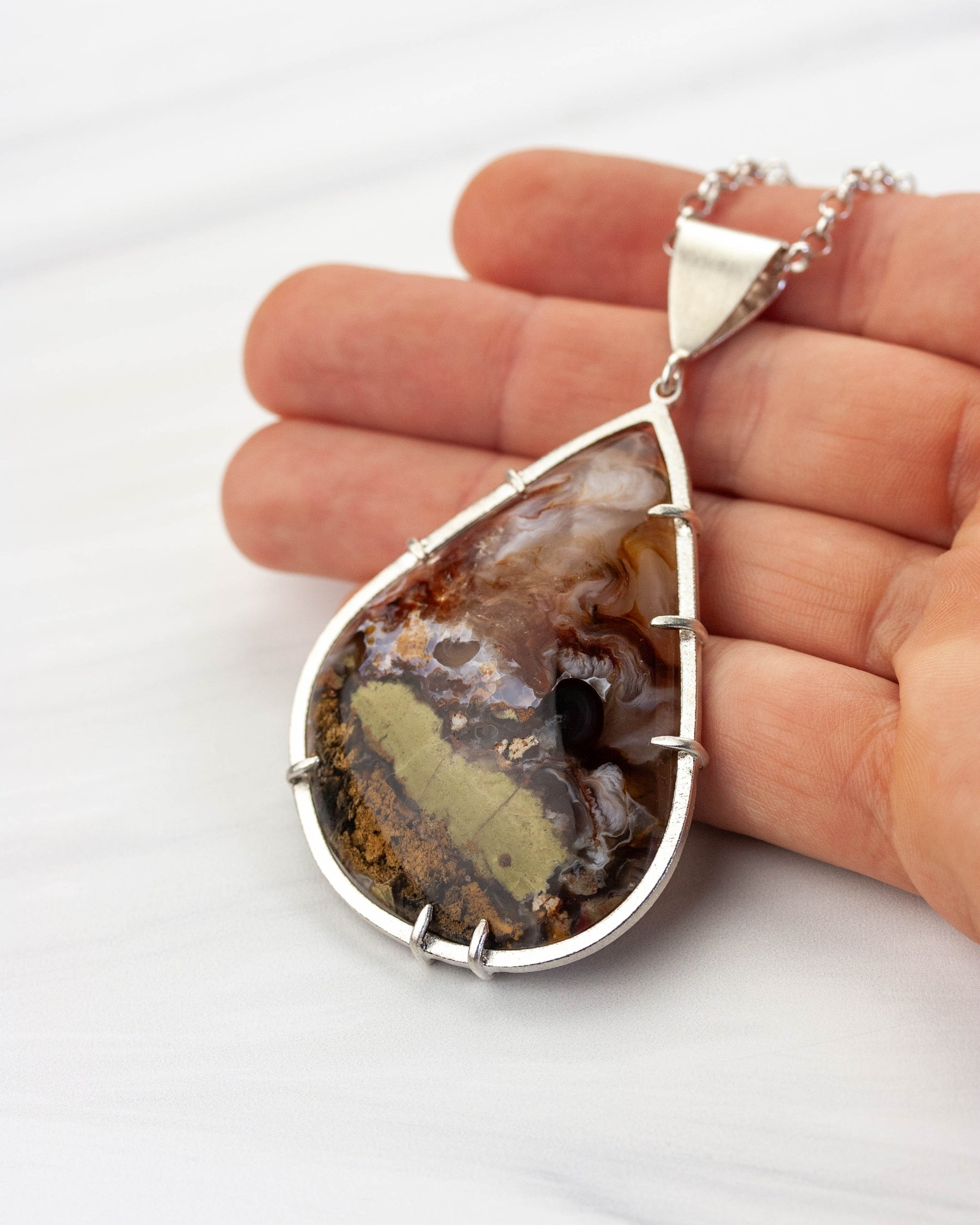 West Texas Agate Pendant