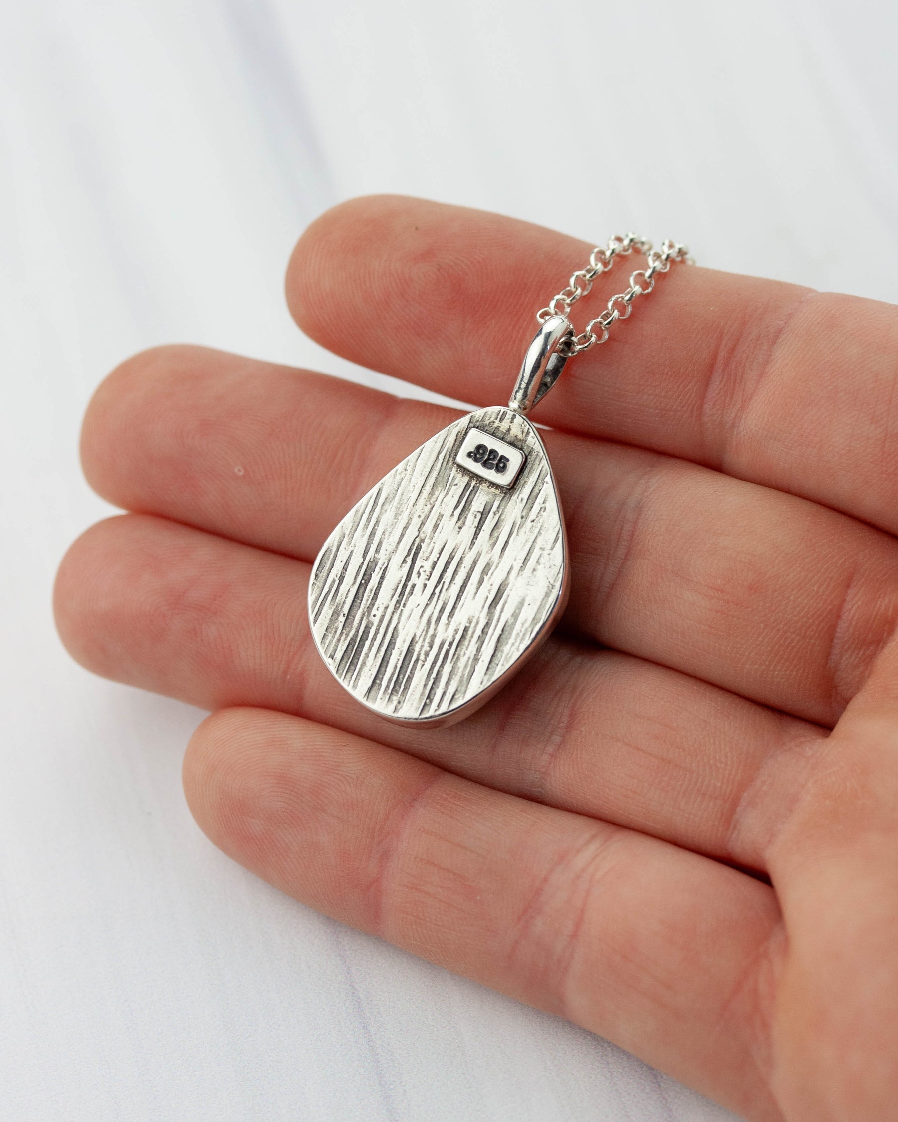 Vernal Pool | Turquoise glass pendant