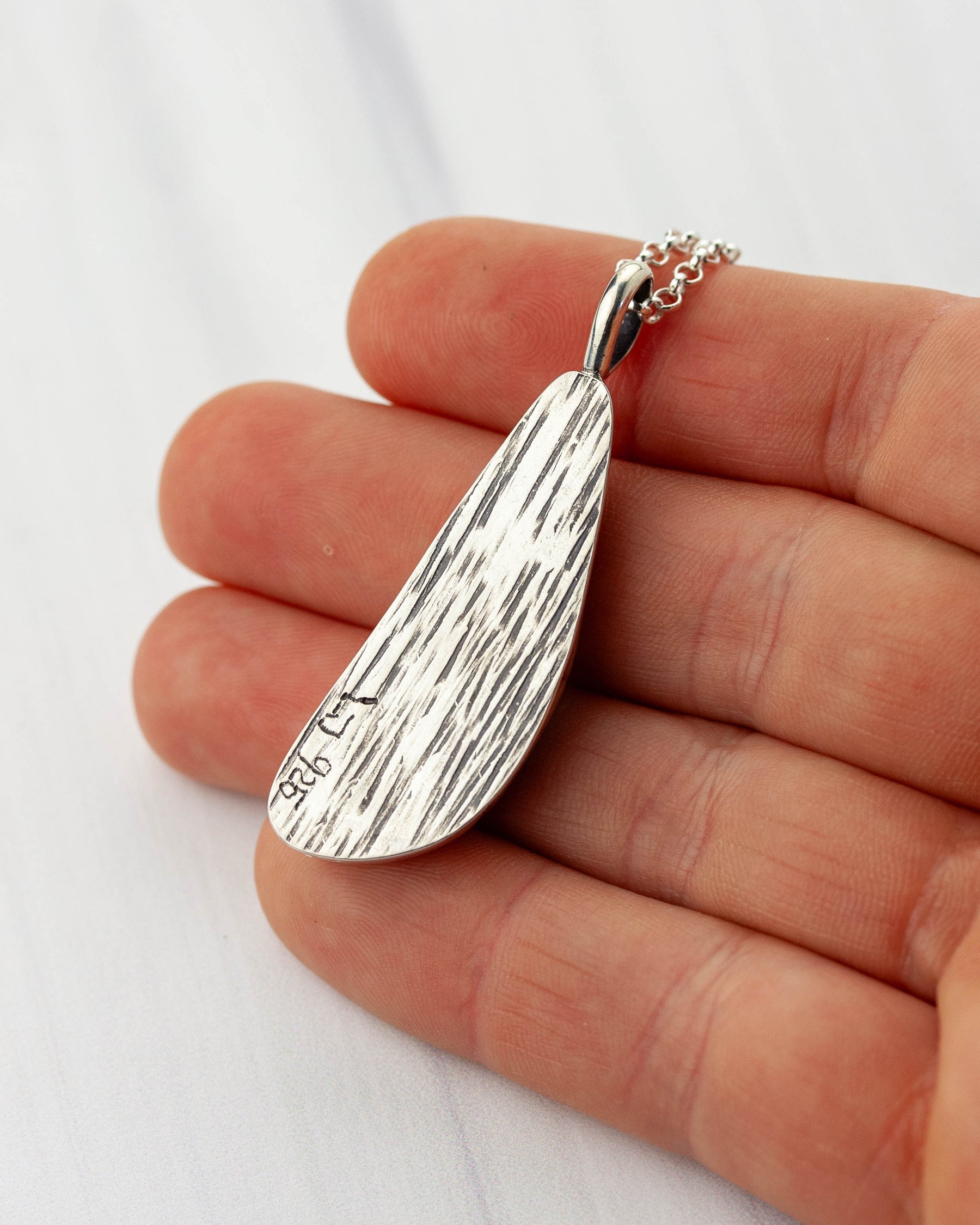 Caribbean | Yellow-blue glass pendant