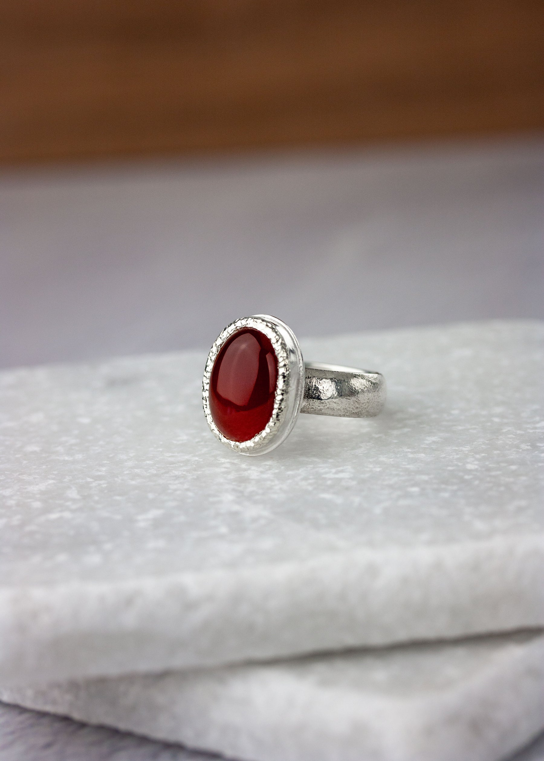 Orka | Carnelian Ring - US 9