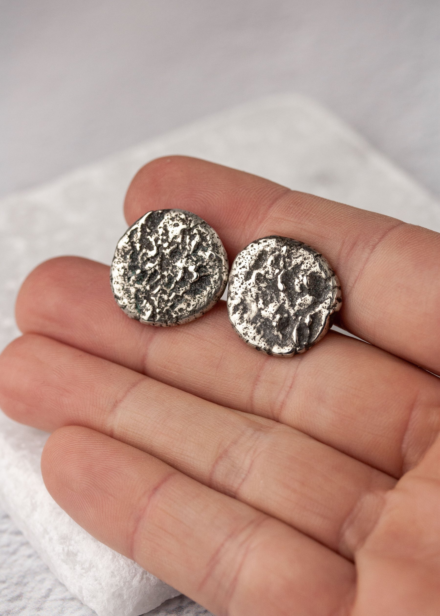Moonscape Cufflinks #3