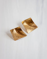 Transect Brass Earrings