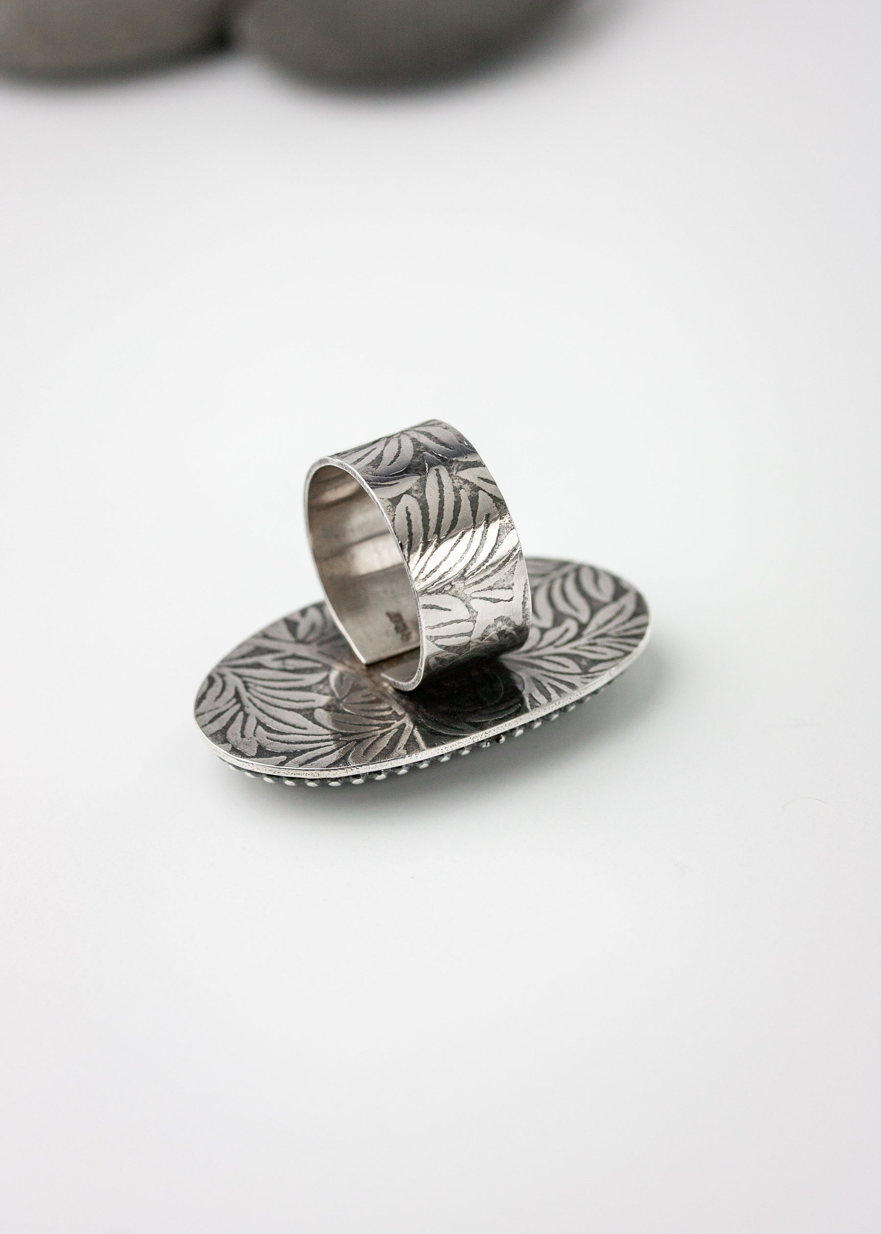 River Styx | Obsidian Ring - US 8