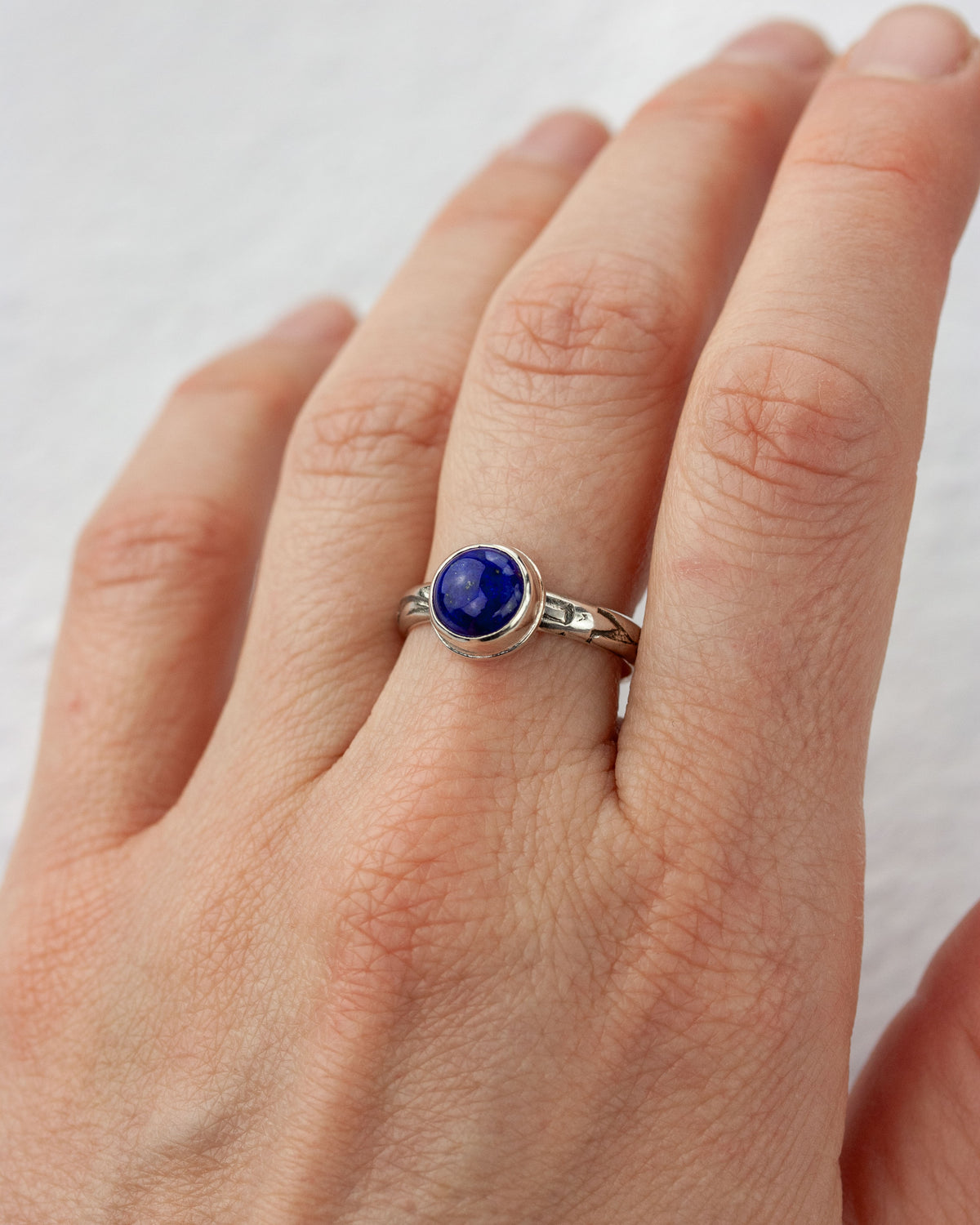 Tethys Lapis Ring - US 8