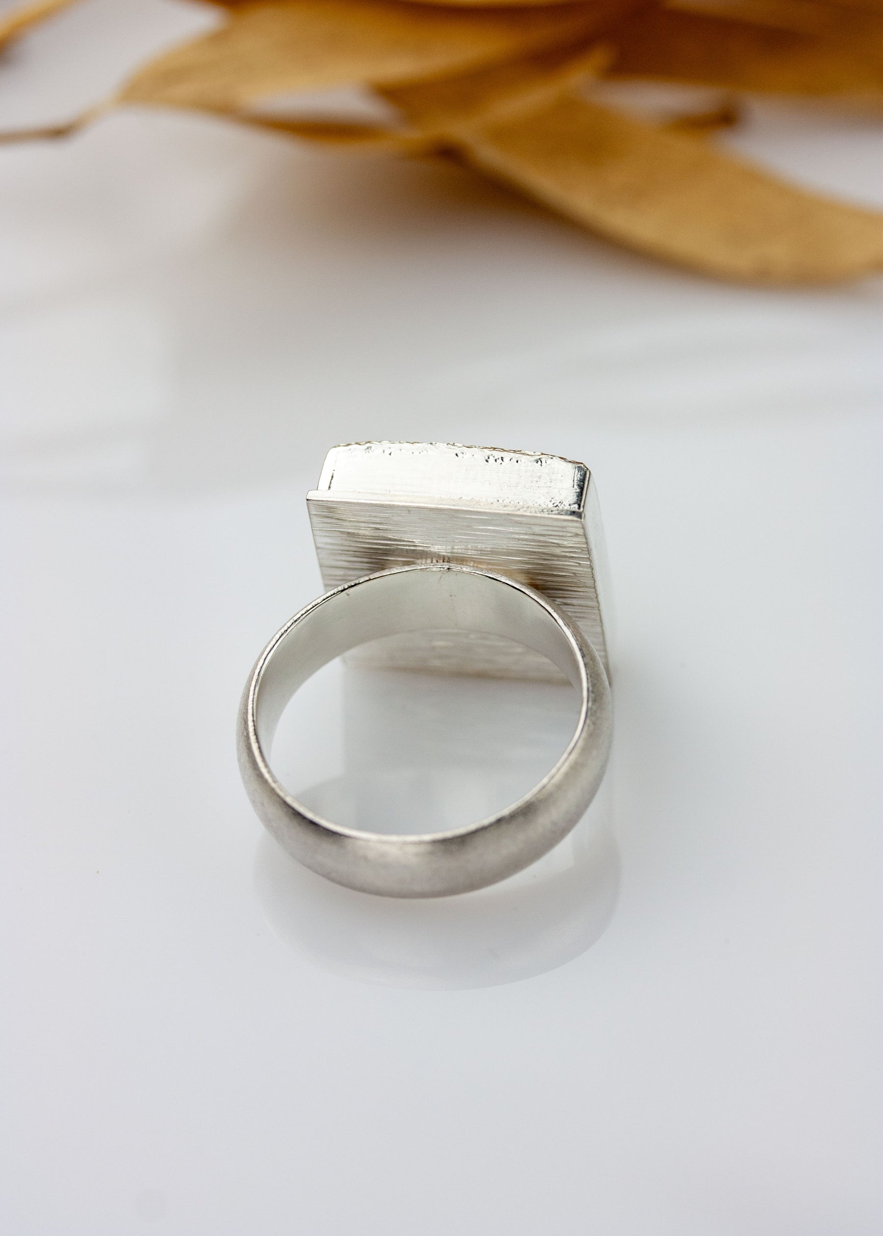 Sulis | Yellow Chalcedony Ring - US 8.5