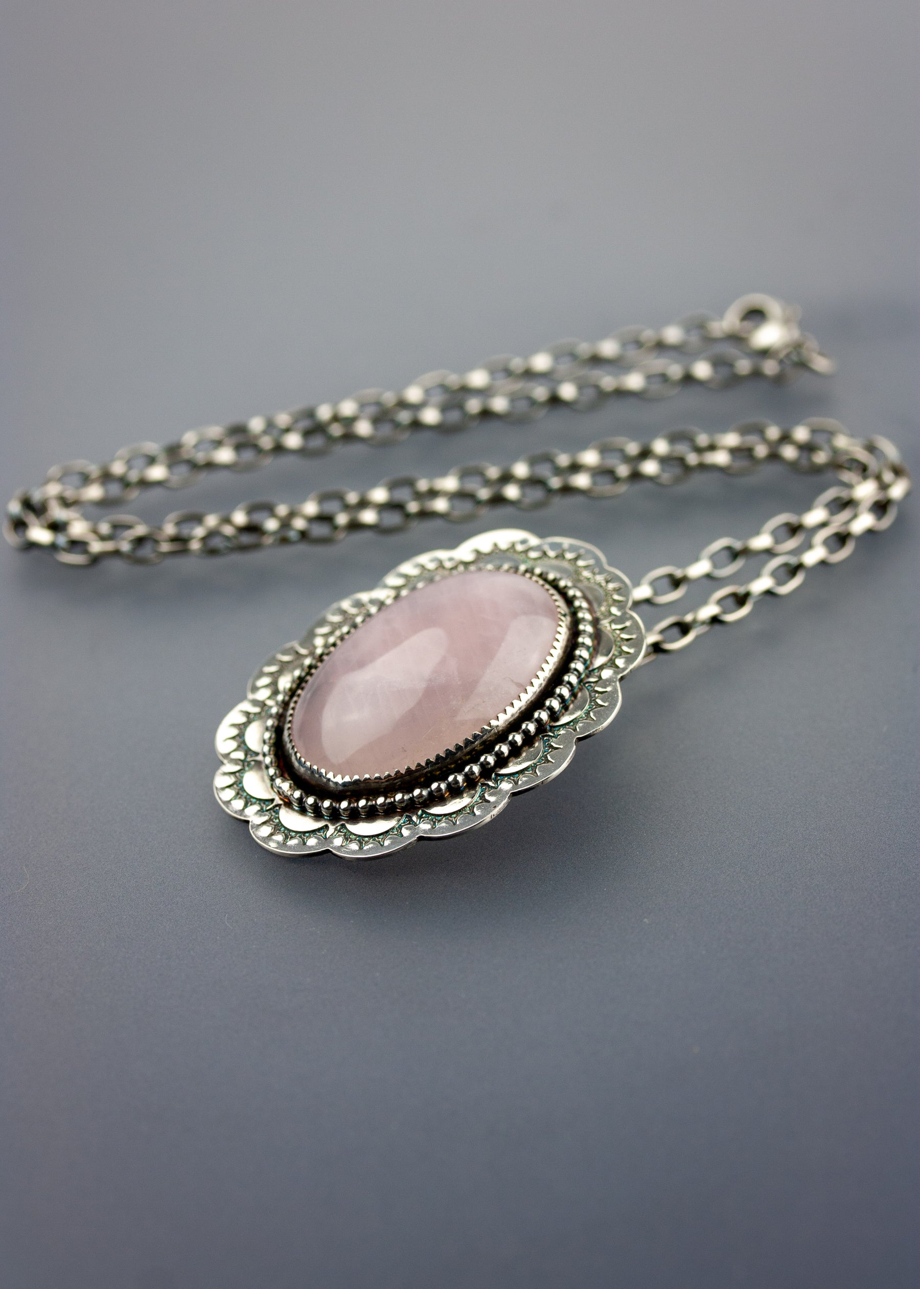 Orb Pendant | Rose Quartz Pendant