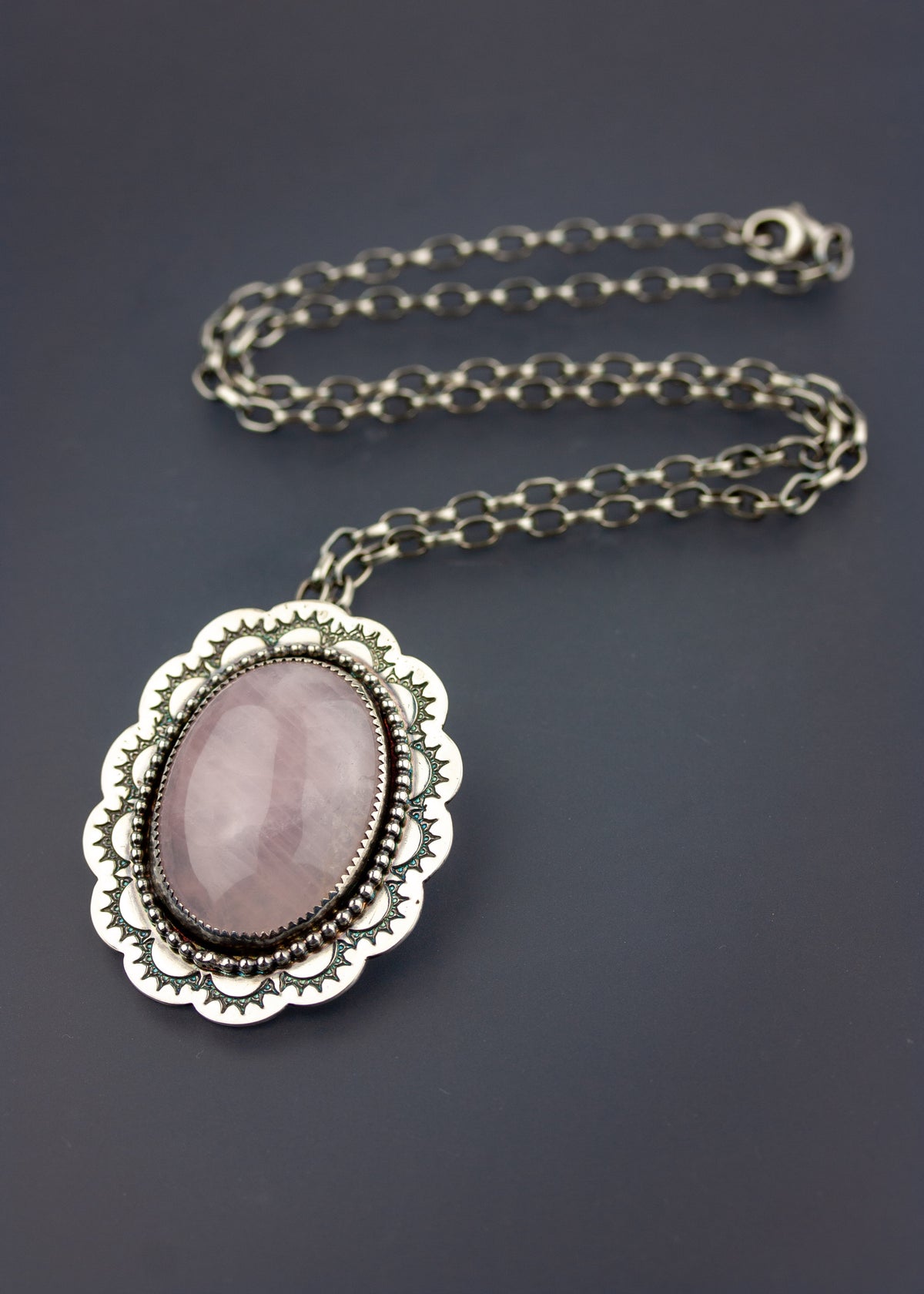 Orb Pendant | Rose Quartz Pendant