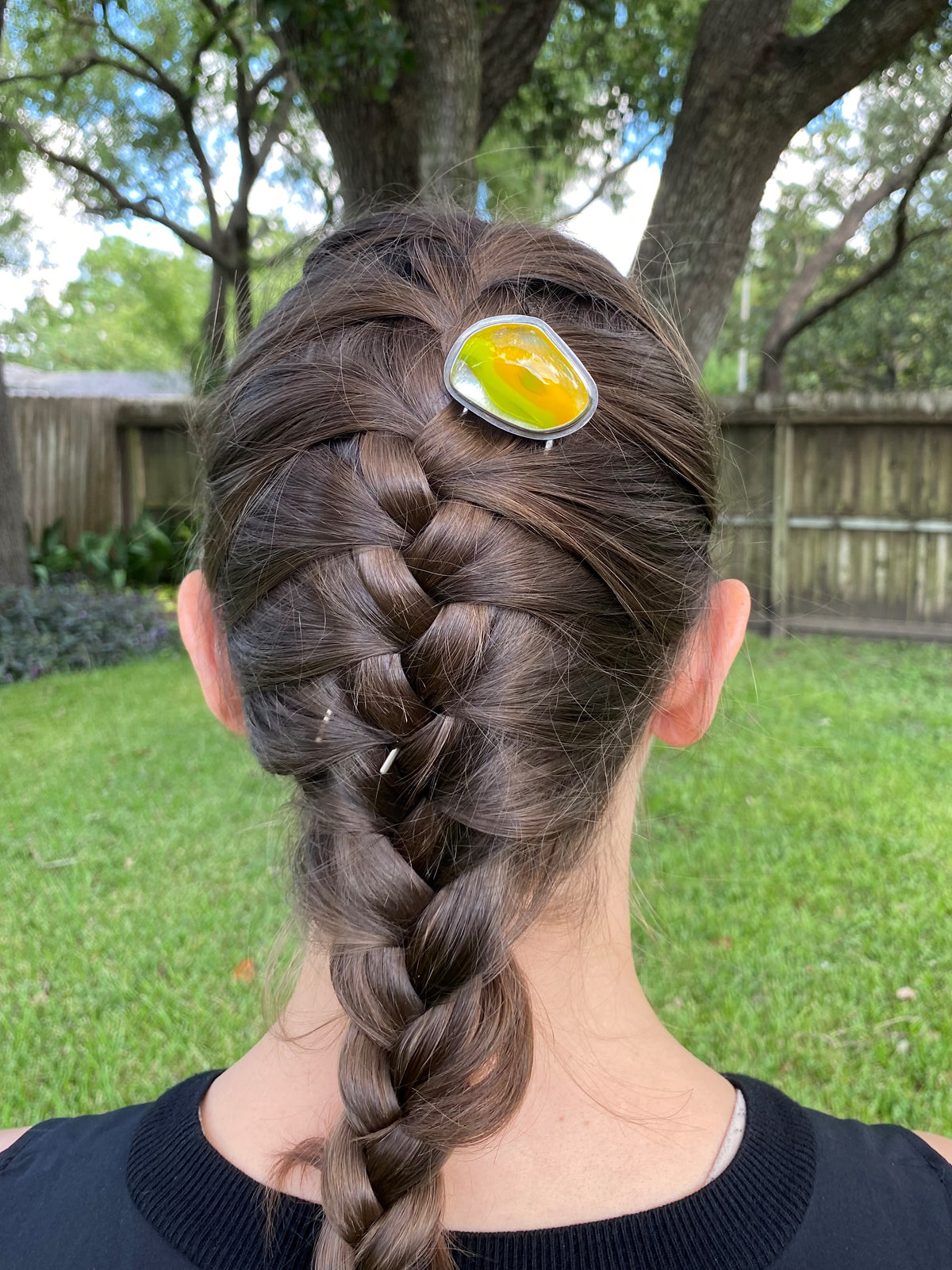 Tart Glass Hair Fork