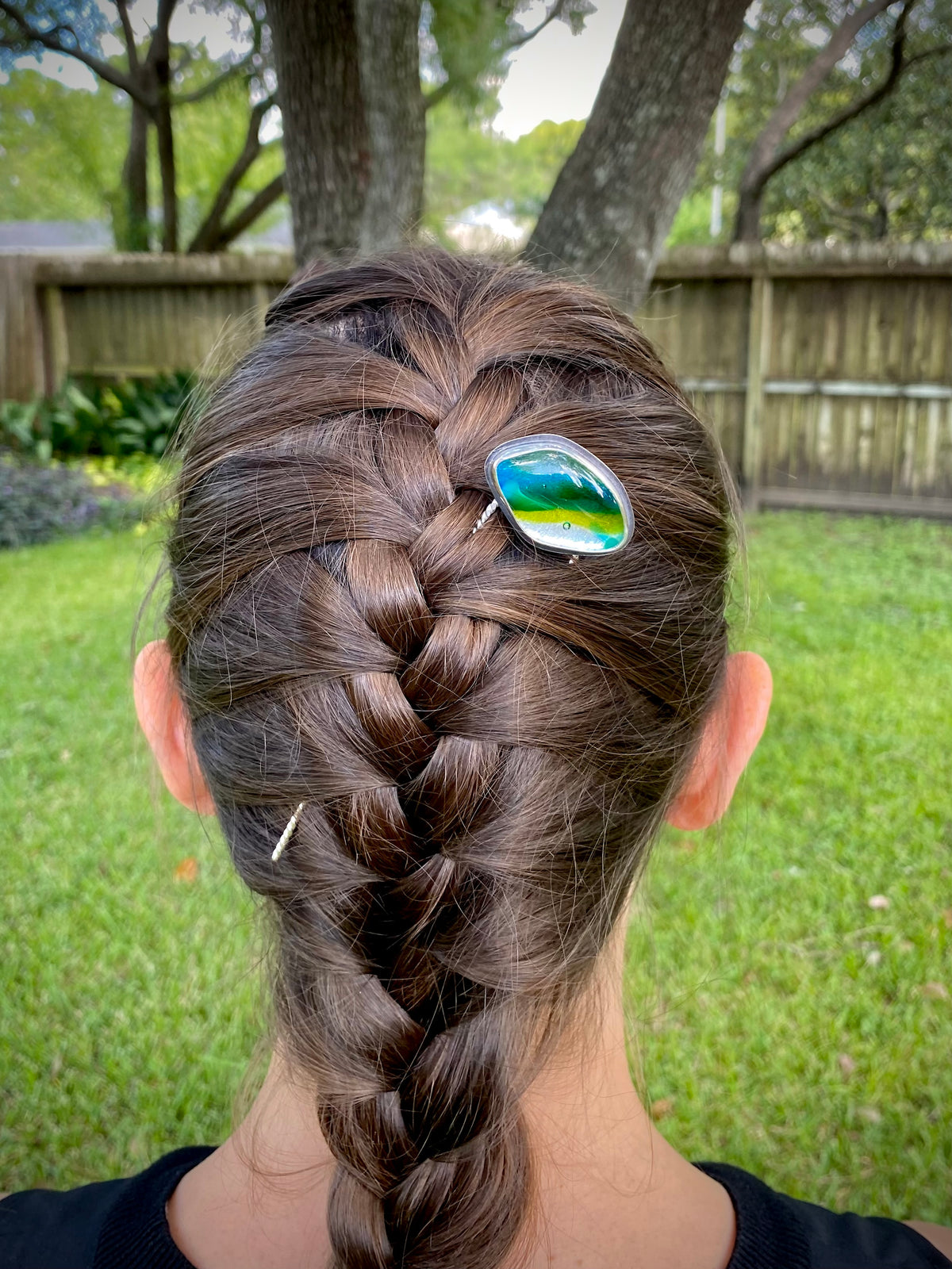Vert Glass Hair Fork