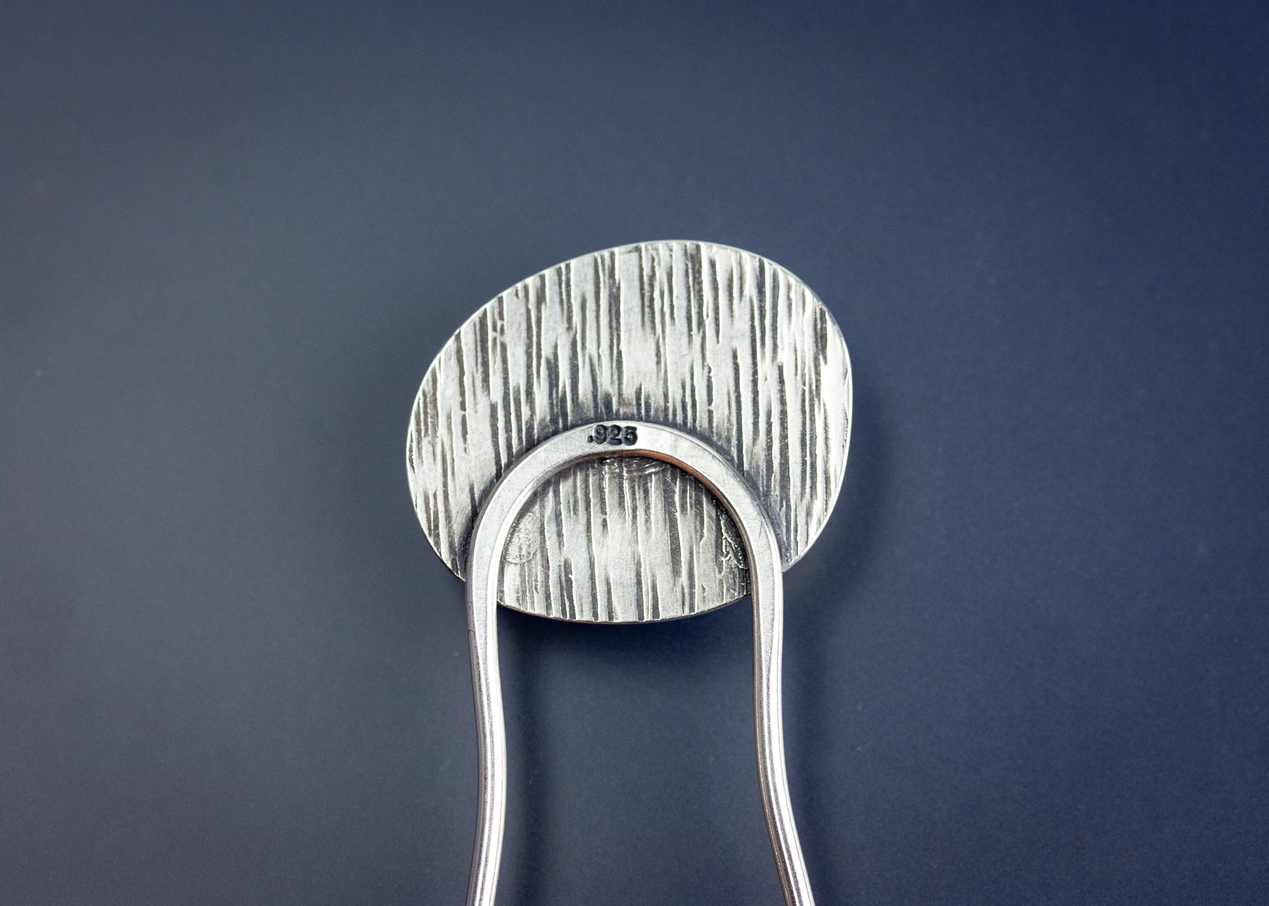 Clear Skies Glass Hair Fork