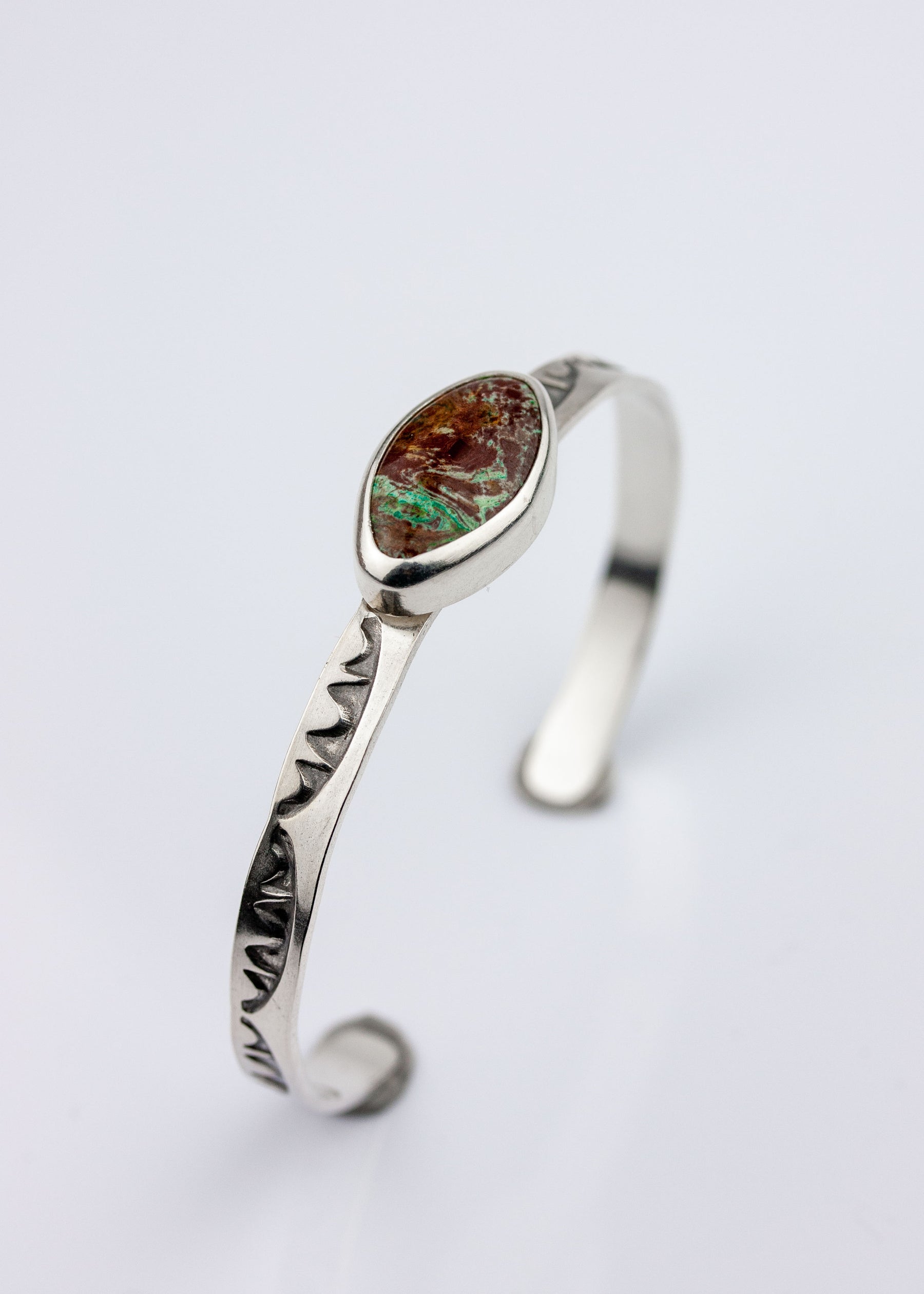 Atmospheric | Jasper Cuff Bracelet