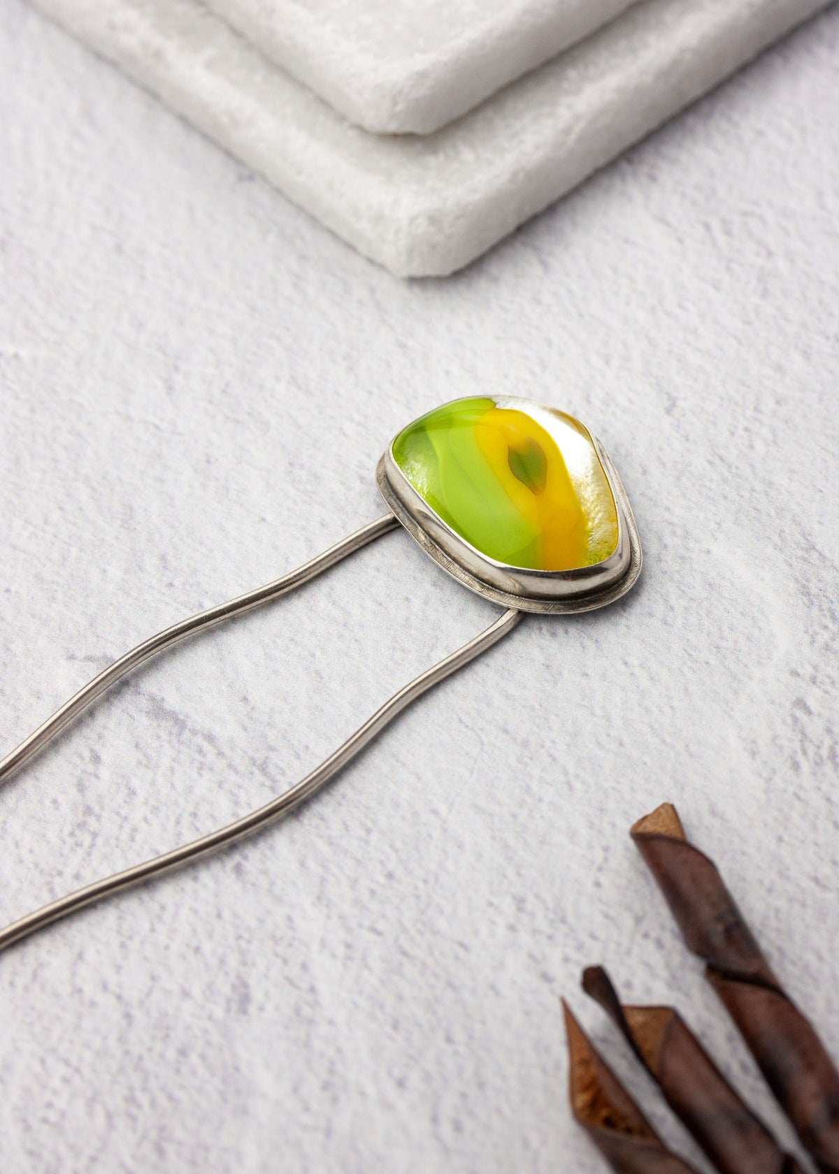 Tart Glass Hair Fork