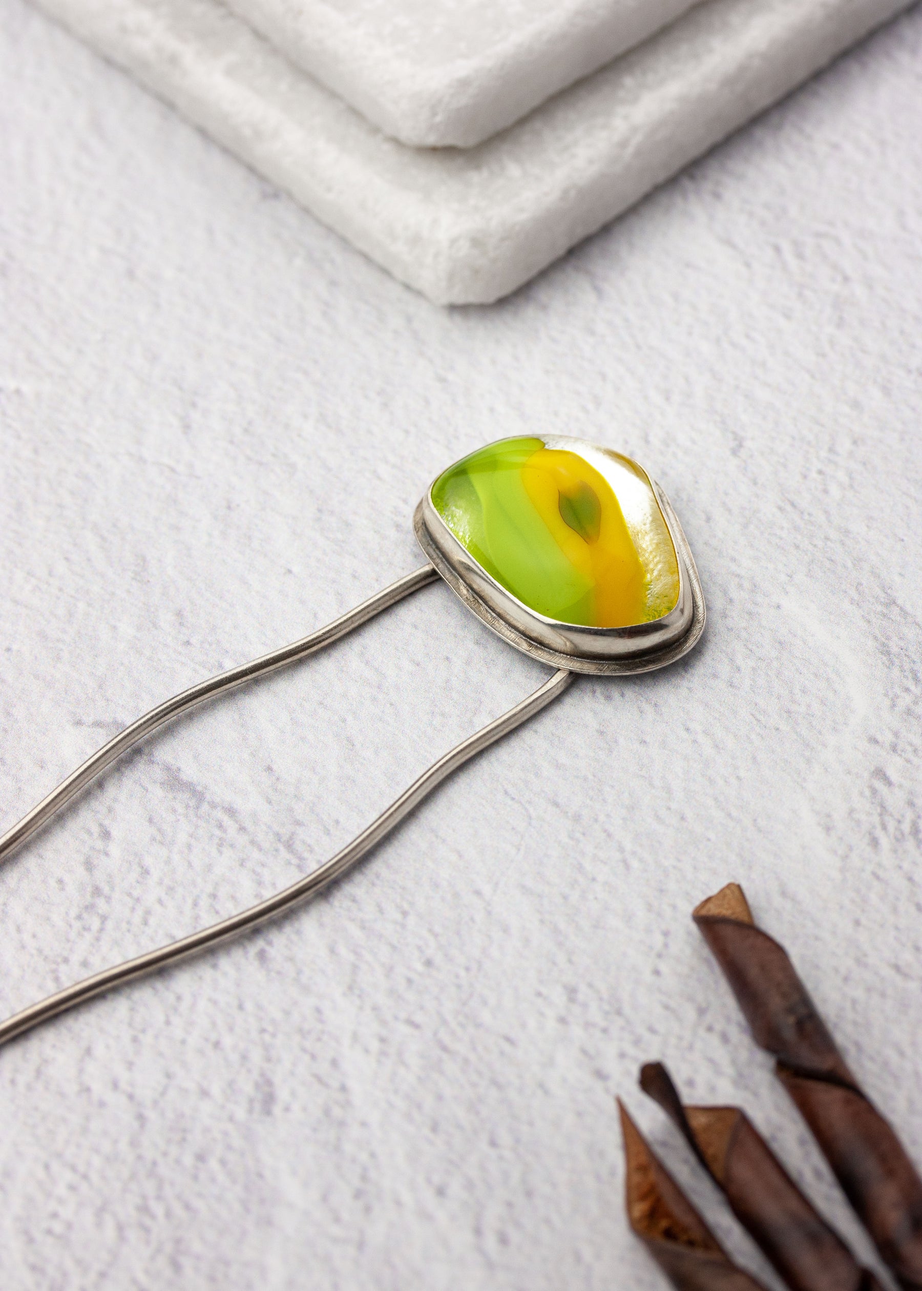Tart Glass Hair Fork