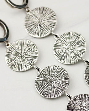 Triple Sunburst Earrings