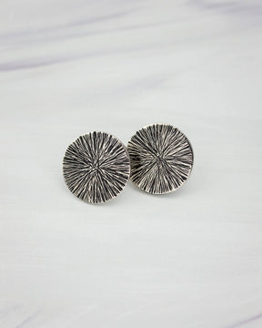 Simple Sunburst Earrings
