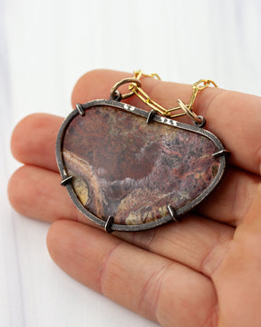 Jove | West Texas Agate Pendant