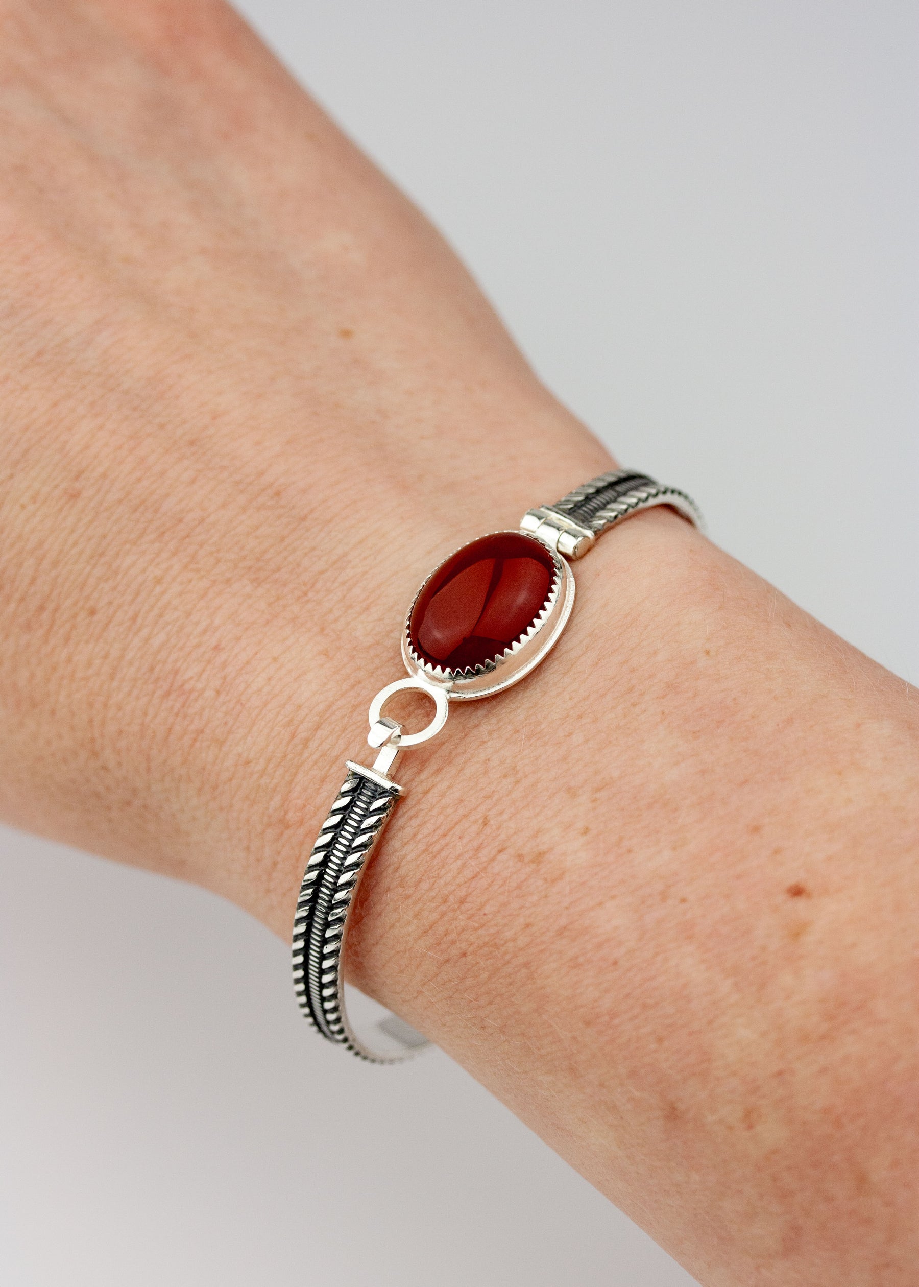 Orka | Carnelian Tension Bracelet