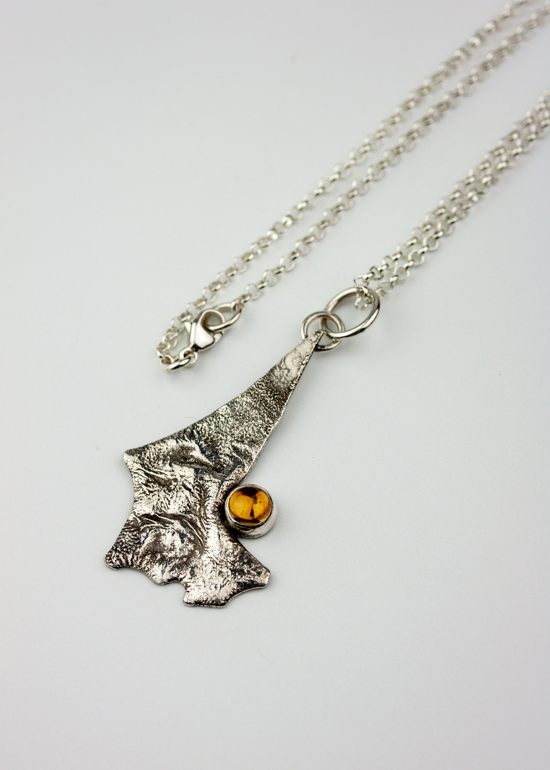 Rising | Citrine Pendant