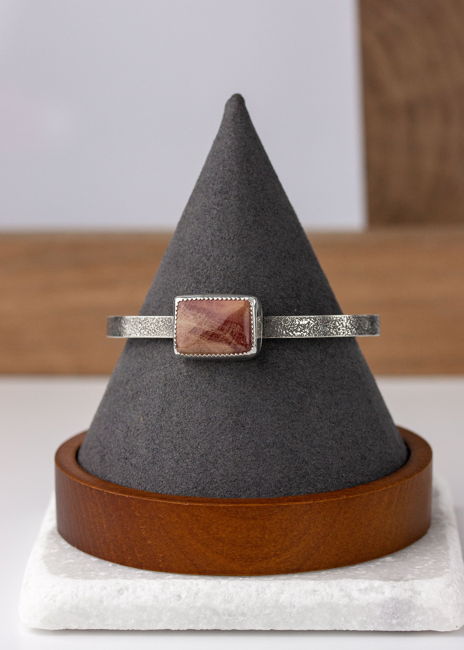 Windswept | Red Jasper Cuff Bracelet