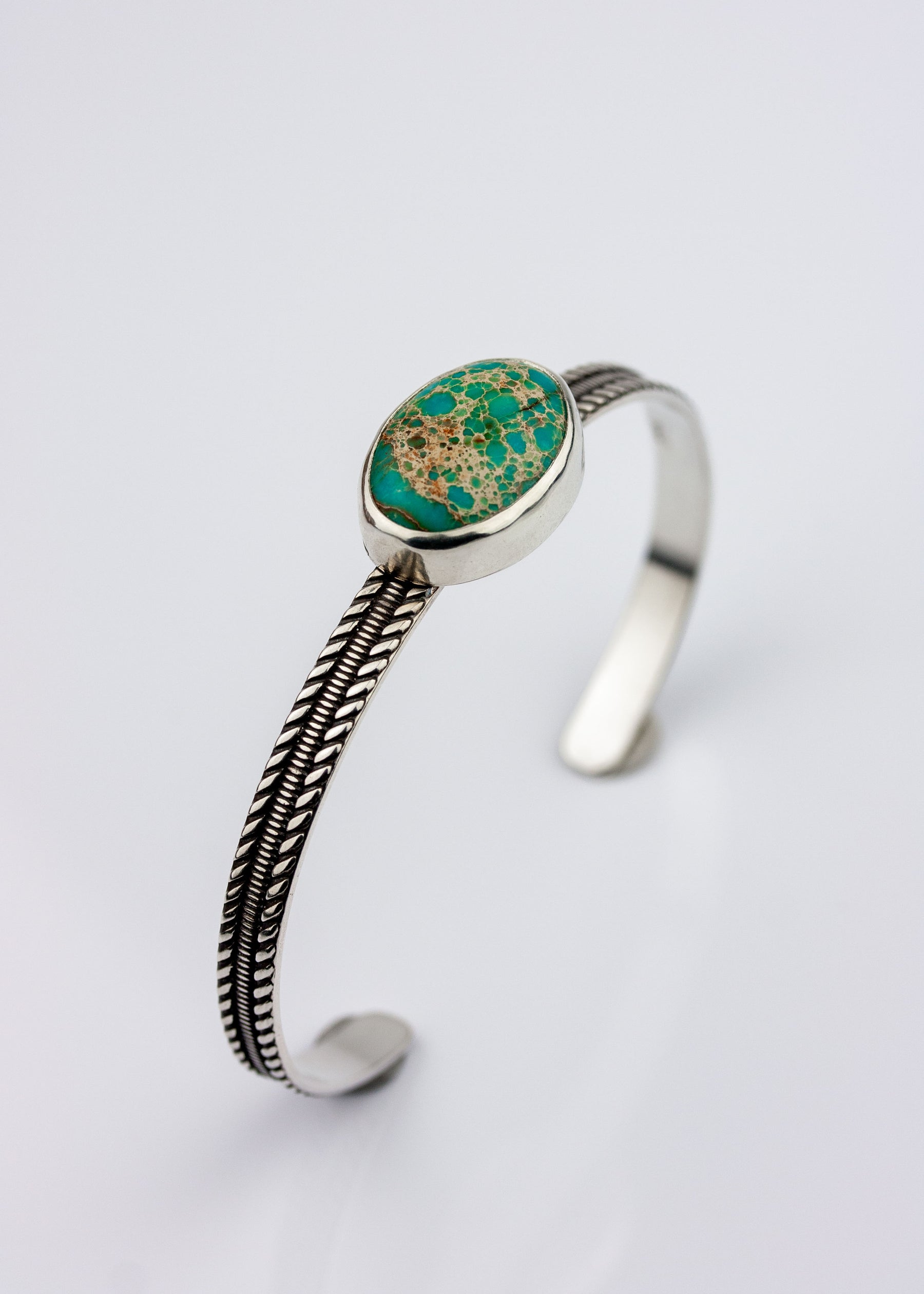 Gulf Winds | Magnesite Cuff Bracelet